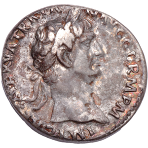 A.D. 98-117 Trajan Silver Cistaphoric Tetradrachm, Legionary Eagle Reverse Main Image
