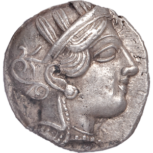 440-404 B.C. Athenian Owl Silver Tetradrachm Main Image