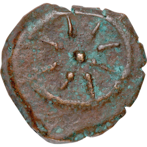 103-76 B.C. Alexander Jannaeus Bronze Widow's Mite Main Image