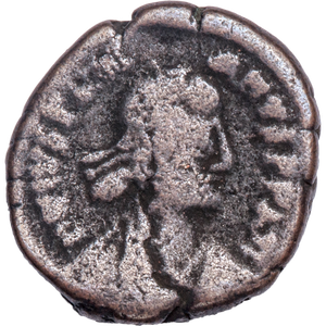 A.D. 527-565 Justinian I Bronze 12 Nummi, Egypt Main Image