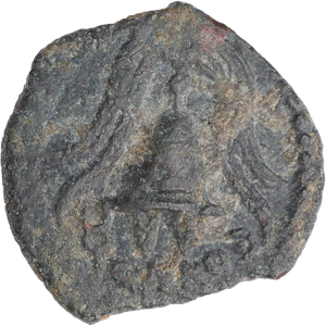 4 B.C.-A.D. 6 Herod Archelaus Bronze Prutah, Grapes Main Image