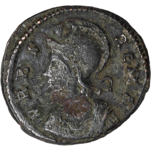 Ancient Bronze and Copper - Roman Imperial Bronze - AD330-335 F Main Image