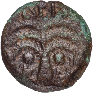 AD 52-59 Antonius Felix Bronze Prutah Shields VF Main Image
