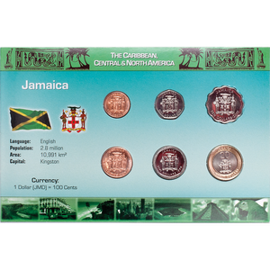 Jamaica Coin Set in Custom Holder Main Image