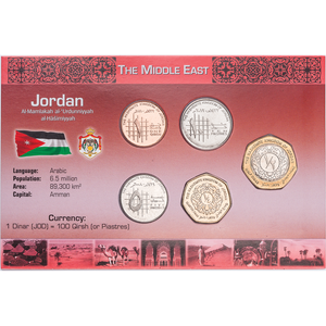 Jordan Coin Set in Custom Holder Main Image