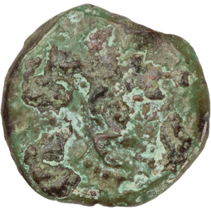 A.D. 59-62 Porcius Festus/Nero Bronze Prutah FR/G Main Image