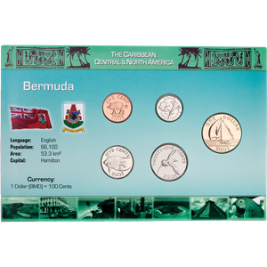 Bermuda Coin Set in Custom Holder Main Image