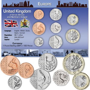 2023 King Charles III Coin Set in Custom Holder Main Image
