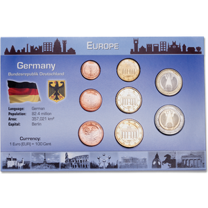 Germany Coin Set in Custom Holder Main Image
