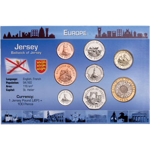 Jersey Coin Set in Custom Holder Main Image