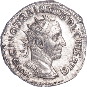 A.D. 249-251 Silver Antoninianus of Trajan Decius Main Image