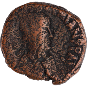 A.D. 527 Justin I & Justinian I Copper Follis Sear # 125 Main Image