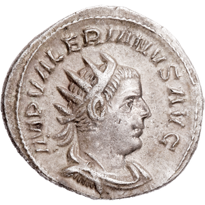 A.D. 253-260 Valerian I Silver Antoninianus Main Image