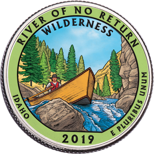 2019 Colorized Frank Church River of No Return Wilderness Quarter Main Image