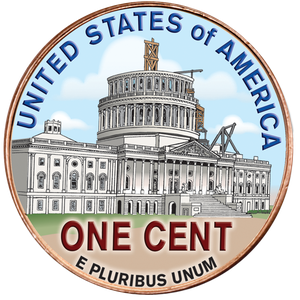 2009 Colorized Lincoln Presidency Cent Main Image