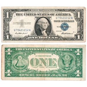 1957 $1 Silver Certificate Main Image