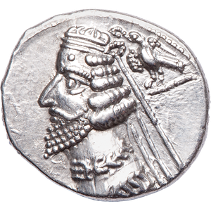 38-2 B.C. Phraates IV Silver Drachm Main Image