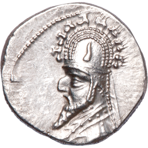93-69 B.C. Sinatruces Silver Drachm Main Image