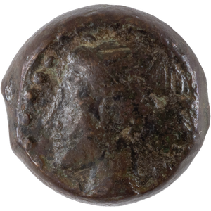 420-408 B.C. Sicily, Himera Bronze Hemilitron Main Image