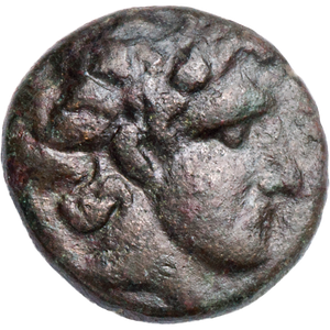 400-344 B.C. Thessaly Phalanna Bronze Nymph S.2180 Main Image