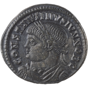 A.D. 337-340 Constantine II Bronze Reduced Follis Main Image