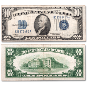 1934 $10 Silver Certificate Main Image