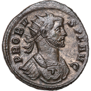 Ancient Bronze and Copper - Roman Imperial Bronze - AD276-282 VFXF Main Image