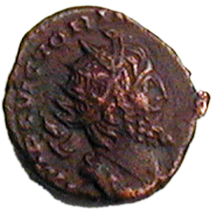 A.D. 269-271 Victorinus Bronze Antoninianus, Fine/Very Fine