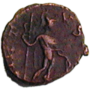 A.D. 269-271 Victorinus Bronze Antoninianus, Fine/Very Fine