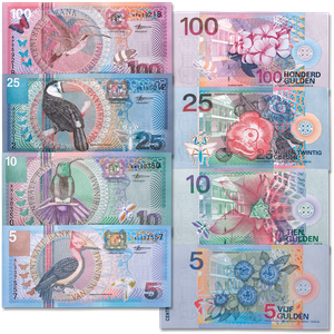 2000 Suriname Note Set Main Image