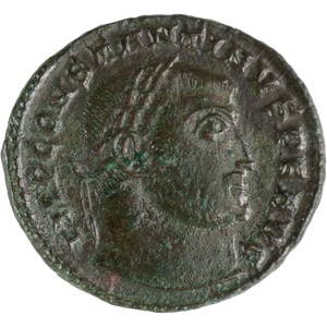 A.D. 310-337 Constantine the Great Bronze Follis, Jupiter Reverse Main Image