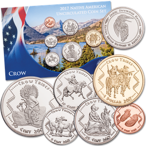 2017 Jamul Indian Coin Set - Crow Tribe Main Image