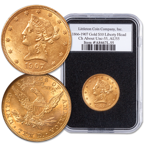 1866-1907 Liberty Head $10 Gold Eagle Main Image
