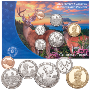 2025 Jamul Indian Coin Set - Cherokee Nation Main Image
