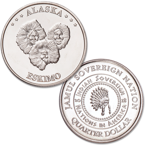 2018 Eskimo Native American Quarter Main Image