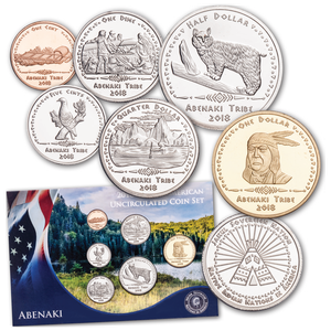 2018 Jamul Indian Coin Set - Abenaki Tribe Main Image