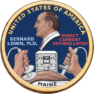 2024 Colorized Maine U.S. Innovation Dollar Main Image