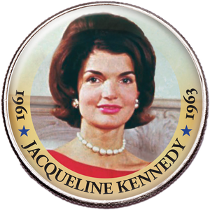 Colorized First Spouses of America Half Dollar - Jacqueline Kennedy Main Image