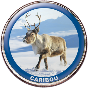 Caribou Colorized Kennedy Half Dollar Main Image