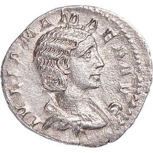A.D. 222-235 Julia Mamaea Silver Denarius Main Image