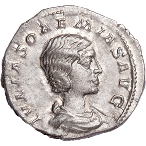 A.D. 218-222 Julia Soaemias Silver Denarius Main Image