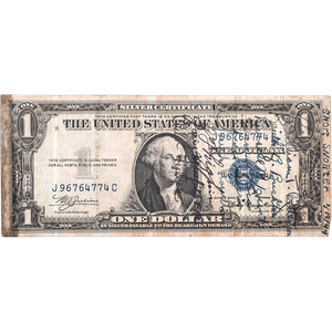 1935A $1 Silver Certificate Main Image