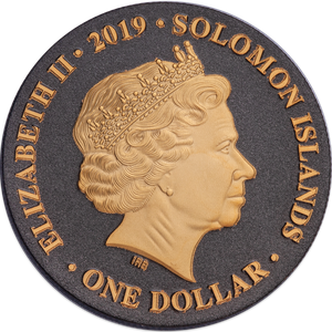 2019 Solomon Islands $1 Ancient Egypt Cleopatra Main Image