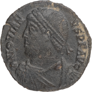 Ancient Bronze and Copper - Roman Imperial Bronze - AD363-364 XF Main Image