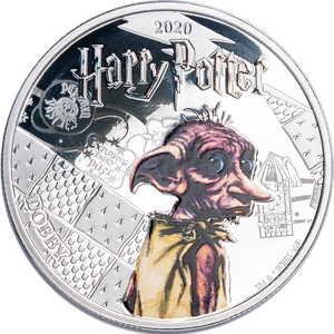 2020 Samoa Wizarding World Half Dollar - Dobby Main Image