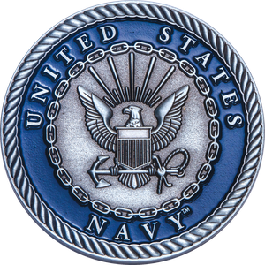 Navy Challenge Coin Main Image