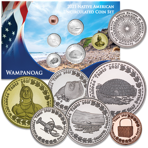 2021 Jamul Indian Coin Set - Wampanoag Main Image