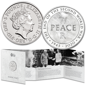2020 Great Britain £5 Crown End of Second World War Main Image