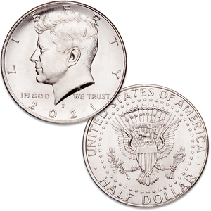 2021 Kennedy Half Dollar Main Image