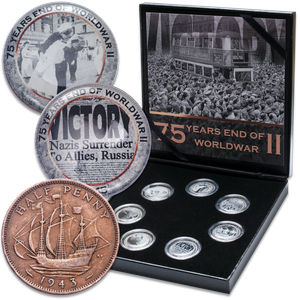 1945-2020 WWII 75th Anniversary Colorized Set Main Image